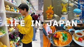 [Vlog] Daily Life In japan, I went to the Pokemon Center and was healed.