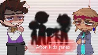 Afton kids genes //FNaF//My AU//