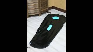 Inflatable sleeping bag