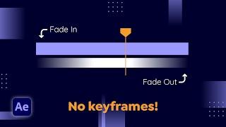 Automatically Fade a Layer In & Out | After Effects Tutorial