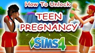 How To Enable TEEN PREGNANCY in The Sims 4 || 2021 Tutorial