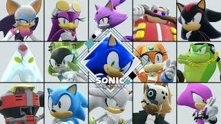 Sonic Frontiers: 20+ Playable characters with their own abilities