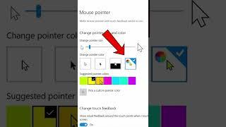 Change Color of Mouse Pointer in Windows