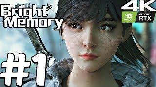 BRIGHT MEMORY - Gameplay Walkthrough Part 1 - EPISODE 1 (4K 60FPS RTX)