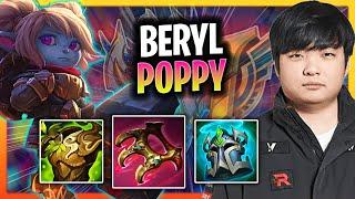 BERYL IS READY TO PLAY POPPY! | KT Beryl Plays Poppy Support vs Rell!  Season 2024