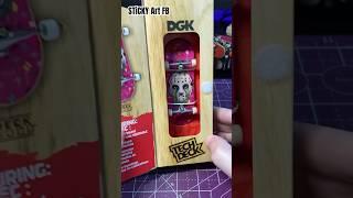 Unboxing DGK Wooden  Performance Series Tech Deck #techdeck #fingerboard #shorts