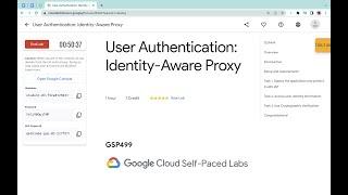 User Authentication: Identity-Aware Proxy || #qwiklabs || #GSP499 ||  [With Explanation️]