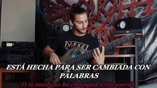 BROUGTH BY PAIN - Crafted By Society (Studio Playthrough) Sub Español and lyrics