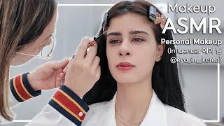 ASMR MAKEUP KBEAUTY (Foreign model who tried ASMR for the first time)