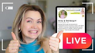 LIVE: 3 Ways to Improve Your LinkedIn Profile Today (& Get Leads)