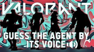 Guess the Valorant Agent by their Voice | Challenge | MrGamie