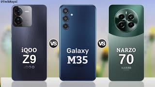 IQOO Z9 5g vs Samsung Galaxy M35 5g vs Realme Narzo 70 Pro || Full Comparison