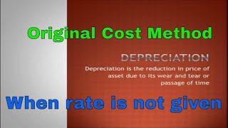 Depreciation | Straight Line Method | How to calculate Depreciation