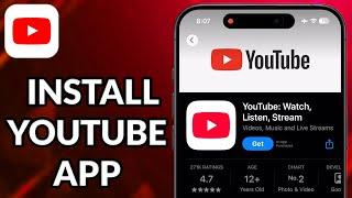 How To Install YouTube App On iPhone