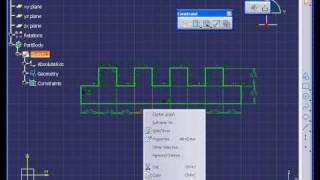 CATIA V5 Tutorials  SKETCH