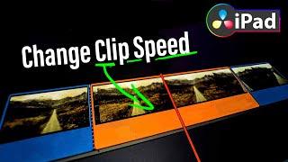 Top 3 Ways How to Change Clip Speed in DaVinci Resolve iPad