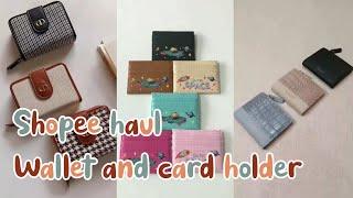 Racun Tiktok Shopee Haul Wallet dan Card Holder Low Budget  Wajib Punya! (ada link + harga!)