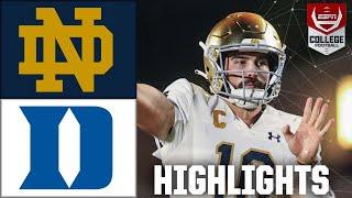 Notre Dame Fighting Irish vs. Duke Blue Devils | Full Game Highlights