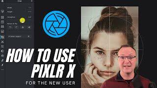 How to use Pixlr X - Easy Graphic Design