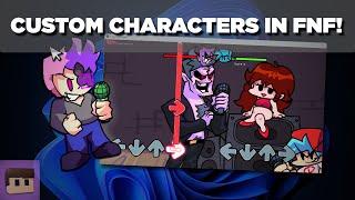 How to make CUSTOM Friday Night Funkin Characters! | Friday Night Funkin 0.3