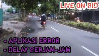 Live On Bid Gojek Versi 1.33 Error Dan Delay | Orderan Anyep | Error Lagi | Gojekindonesia