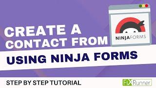 How To Create A Contact Form Using Ninja forms In WordPress