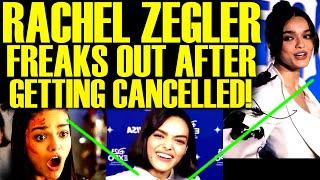 IT'S OFFICIAL! RACHEL ZEGLER JUST GOT CANCELLED BY WOKE DISNEY! SNOW WHITE PRESS TOUR DISASTER