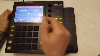 Akai MPC One, Live, X, How to Chop Sample and make a Loop (Beginners)