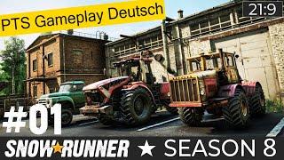 Season 8 PTS #01 - Neue Karten, neue Fahrzeuge & neue Mechaniken (Farming)  Snowrunner Deutsch