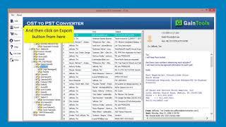 OST Converter Tool - Export Data from Outlook OST to PST, EML, EMLX, MSG, MBOX, and VCF