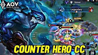 AOV : KILLGROTH GAMEPLAY | COUNTER HERO CC - ARENA OF VALOR LIÊNQUÂNMOBILE ROV