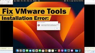 Could not find component on update server VMware tools - Unable to install VMware tools