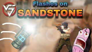 STANDOFF 2 VIỆT NAM || FLASHES ON SANDSTONE - support flash for teammate