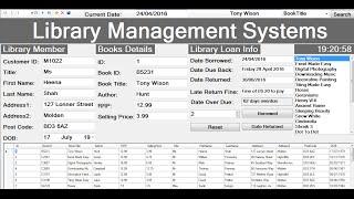 How to Create Library Management Systems with database in Visual Basic.Net