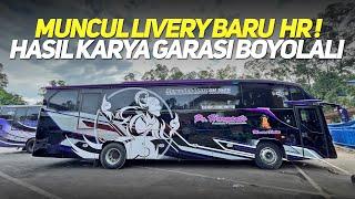 MUNCUL BUS PO. HARYANTO DENGAN LIVERY BARU DI MUSIM RAMAI PENUMPANG‼️HASIL REPAINT GARASI BOYOLALI