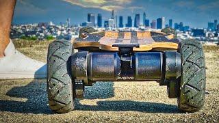 EPIC All Terrain Electric Skateboard Test: Evolve Hadean Bamboo