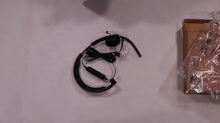 Unboxing H650e Mono Headset USB 981-00051