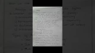 what is an array?,its definition,syntax,program and output.#arraysinc #cprogrammingnotes #arraytypes