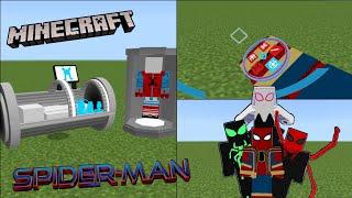 SpiderMan Addon/Mods For Minecraft PE | 10+ Suits (1.19+)
