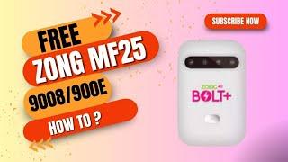 How to Fix the Zong Bolt+ MF25 9008 Dead Recovery Error - MF25 Dead Recovery