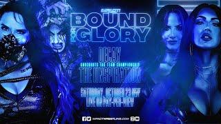 Impact Bound For Glory 2021 Match Card