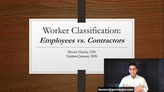 Employees vs Independent Contractors