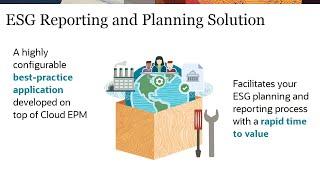 Overview: EPM for Sustainability, ESG Reporting and Planning