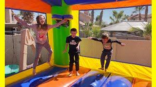 Mom Got a Giant Bounce House