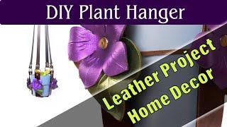 Leather Plant Hanger - DIY