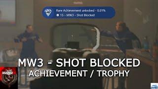 Call of Duty: MW3 - Shot Blocked achievement guide