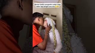 pengantin viral anu anu ‼️‼️#pengantinviral #pengantin #nikah #wedding #viraltiktok #salahmusendiri