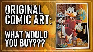 Remember When Original Art Was Cheap?? Frank Frazetta, Carl Barks, Bernie Wrightson, Charles Schulz