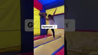 Types of kids in bouncy house