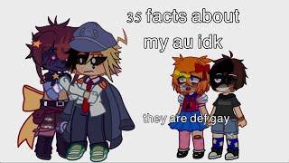 // 35 facts about my au// FNaF/Afton Family